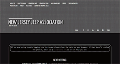 Desktop Screenshot of njjeep.org