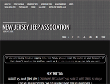 Tablet Screenshot of njjeep.org